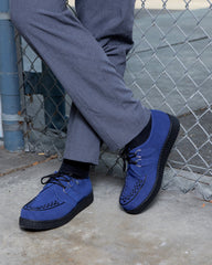T.U.K. Shoes F3416 Navy Suede Viva Low creeper