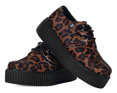 T.U.K. Shoes V3336 Leopard Viva Mondo Creeper