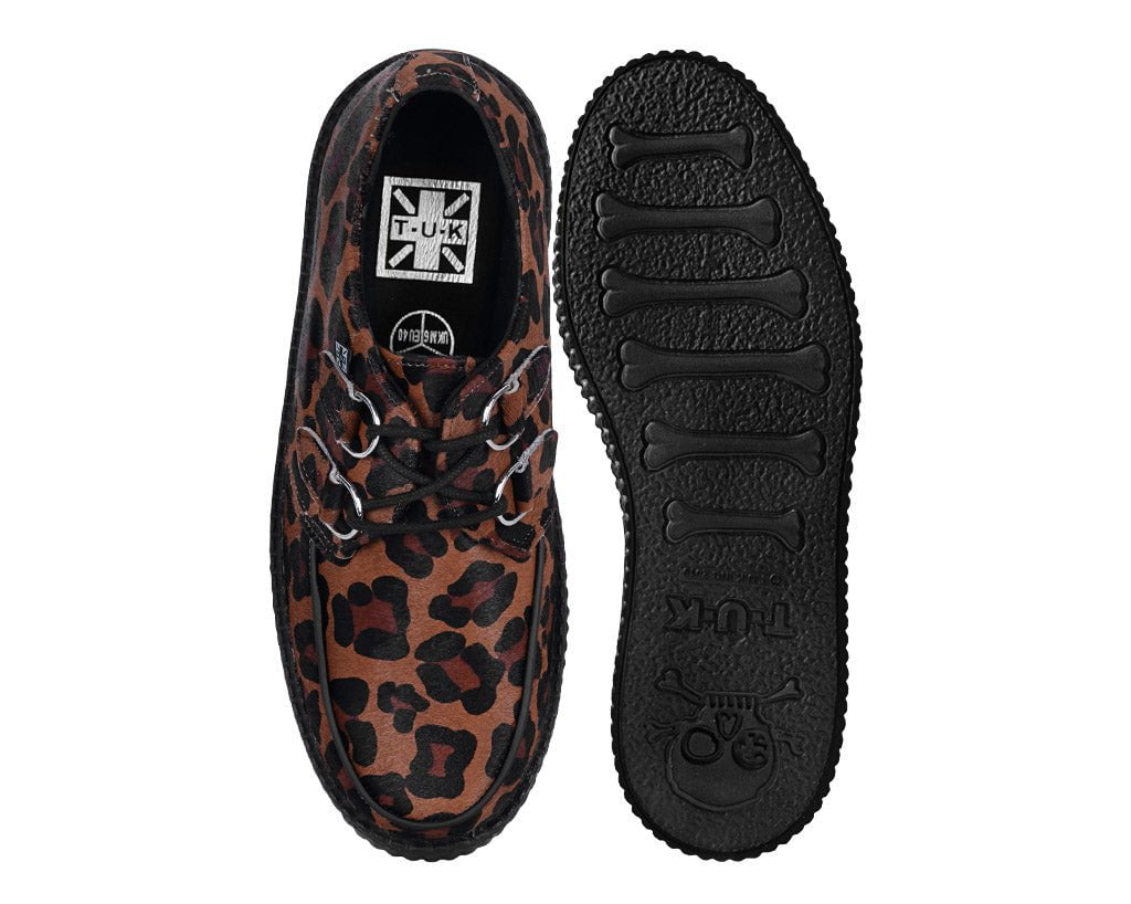 T.U.K. Shoes V3336 Leopard Viva Mondo Creeper