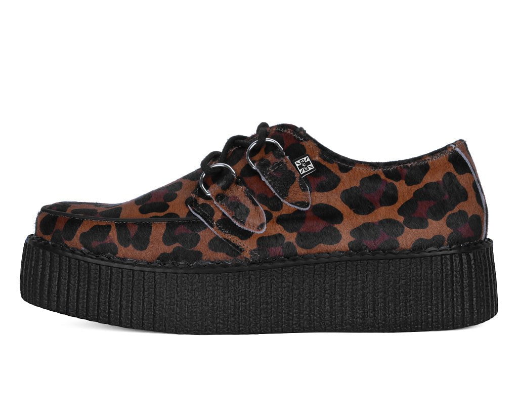 T.U.K. Shoes V3336 Leopard Viva Mondo Creeper