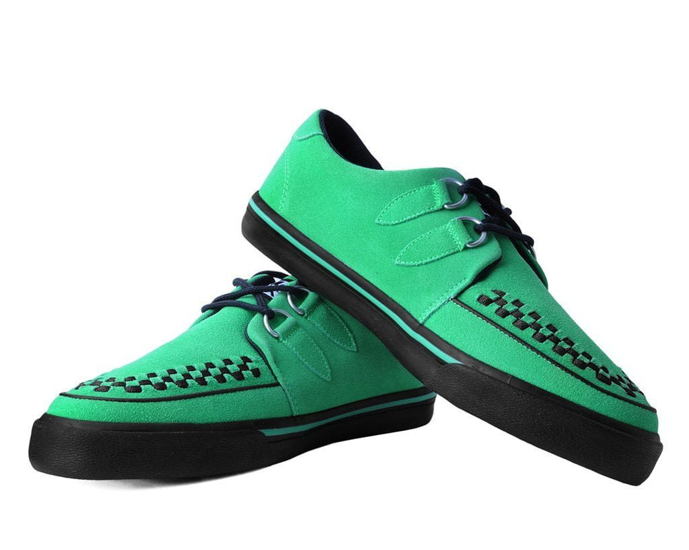 T.U.K. Shoes A9872 Green Suede Sneaker