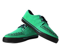 T.U.K. Shoes A9872 Green Suede Sneaker