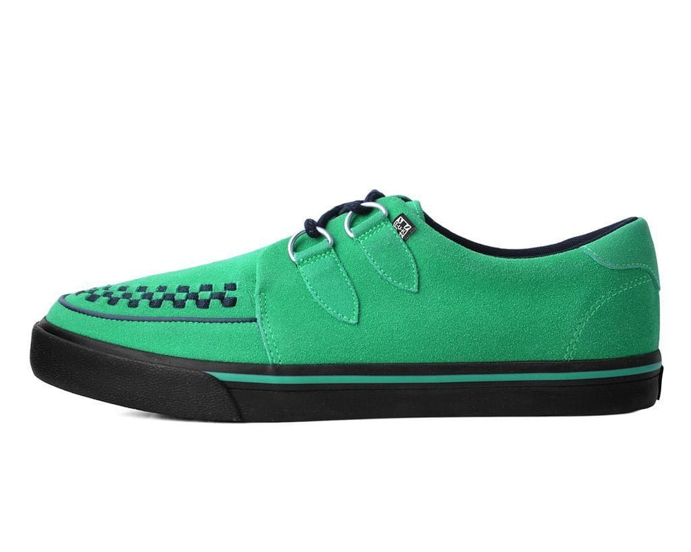 T.U.K. Shoes A9872 Green Suede Sneaker