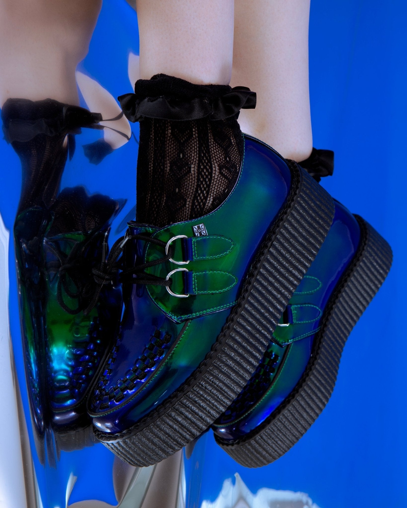 T.U.K. Shoes V3394 Northern Lights Viva Mondo Creeper