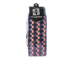 T.U.K. Shoes TSK1148 Multicolor Houndstooth Knee-High Sock TSK1148-OS