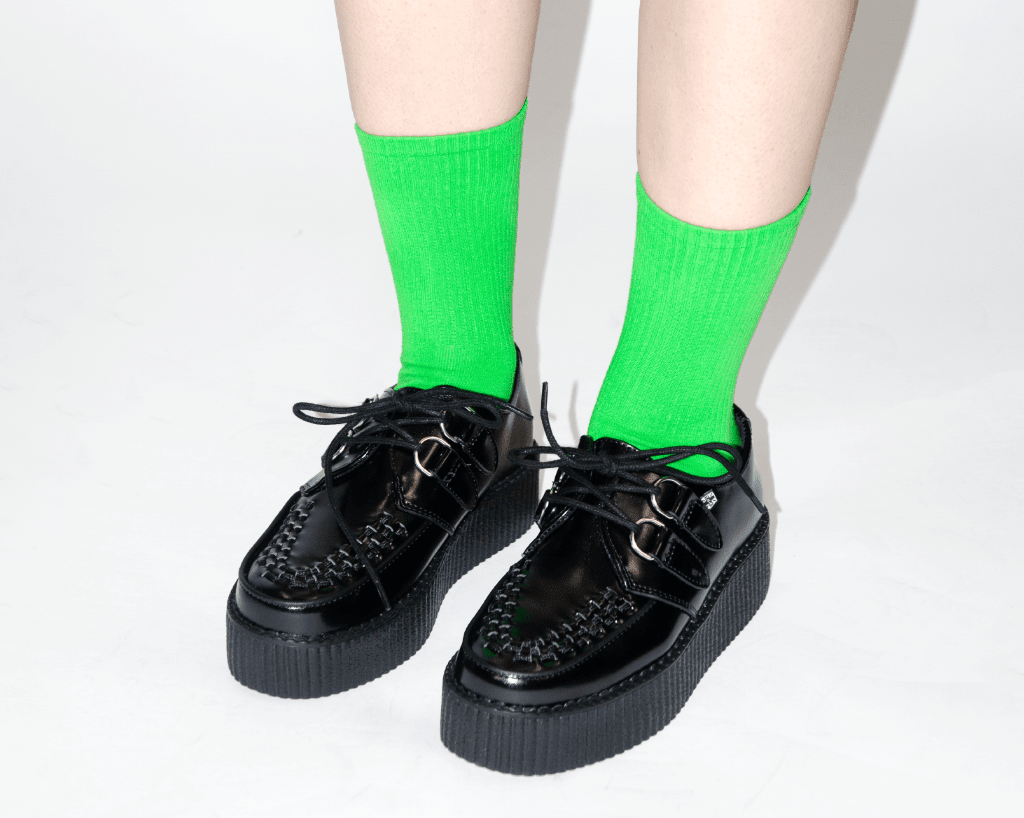 T.U.K. Shoes TSK1173 5 Pack Multi Color Crew Sock TSK1173-OS