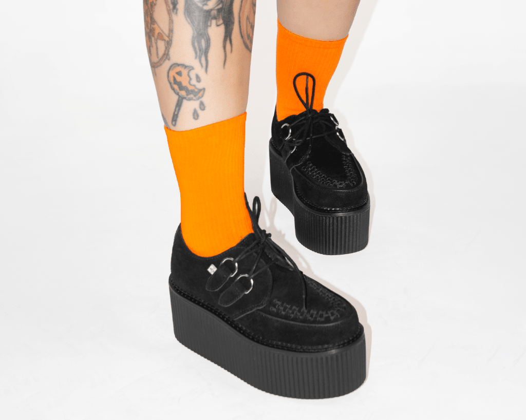 T.U.K. Shoes TSK1173 5 Pack Multi Color Crew Sock TSK1173-OS