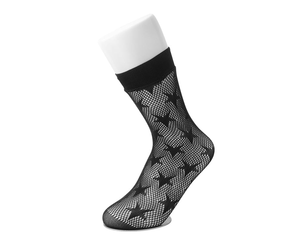 T.U.K. Shoes TSK1170 Fishnet Star Crew Sock TSK1170-OS