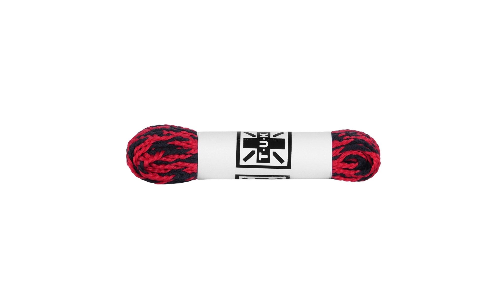 T.U.K. Shoes LC068-75-FTBRCK Black & Red Flat Laces LC068-75-FTBRCK