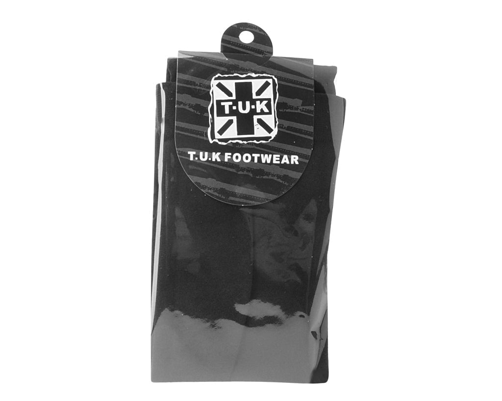 T.U.K. Shoes TSK1164 Black Knee-High Nylon Mesh Sock TSK1164-OS