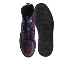 T.U.K. Shoes V9858 Burgundy Rub Off TUKskin™ 7-Eye Boot