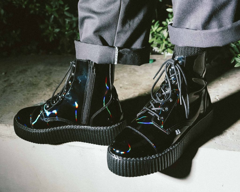T.U.K. Shoes V3237 Black Haze TUKskin™ Viva Mondo Boot