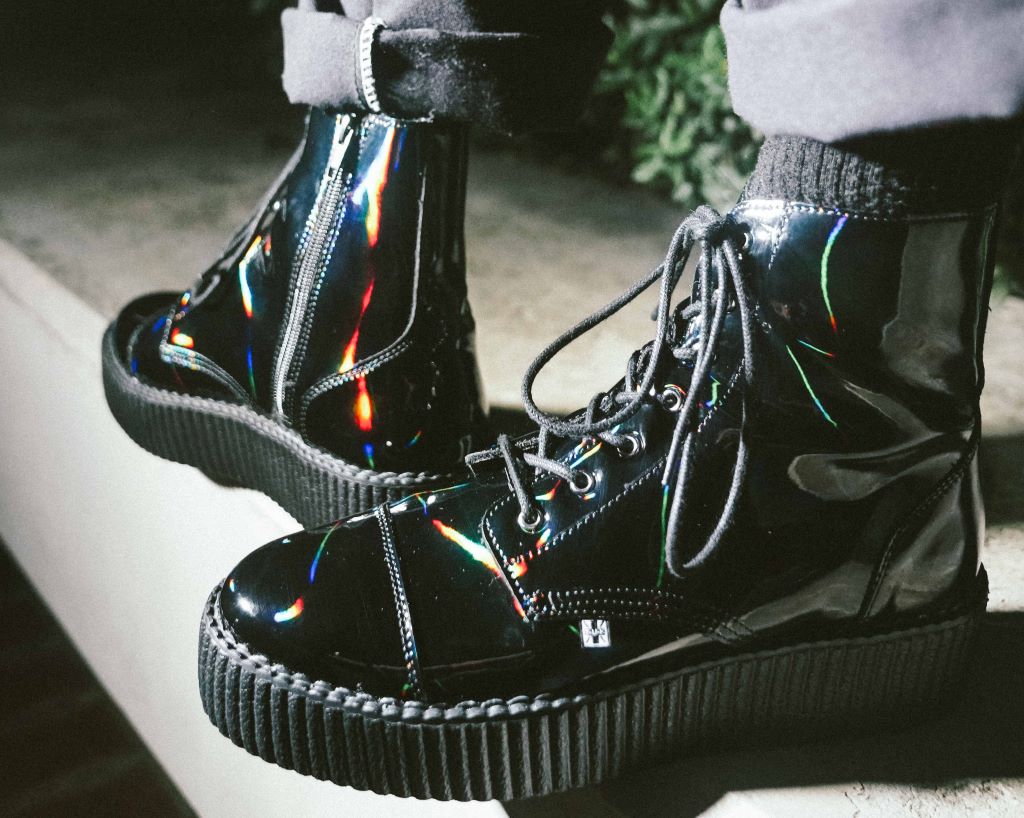 T.U.K. Shoes V3237 Black Haze TUKskin™ Viva Mondo Boot
