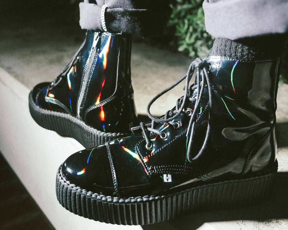 T.U.K. Shoes V3237 Black Haze TUKskin™ Viva Mondo Boot